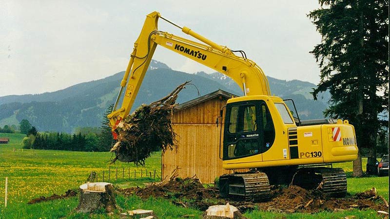 Gartenbau Erdarbeiten